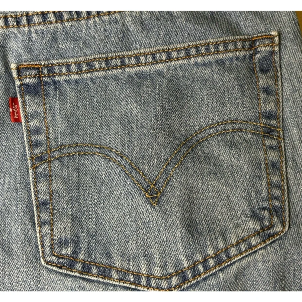 Levi's 550 Jeans, Relaxed‎ Fit, Men's Size 42X34 ( 38X32), Blue Denim